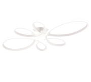 Fly Ceiling Light- White & Black Finishes 5 Years LED Warranty