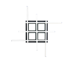 Roger LED Flush Ceiling Light