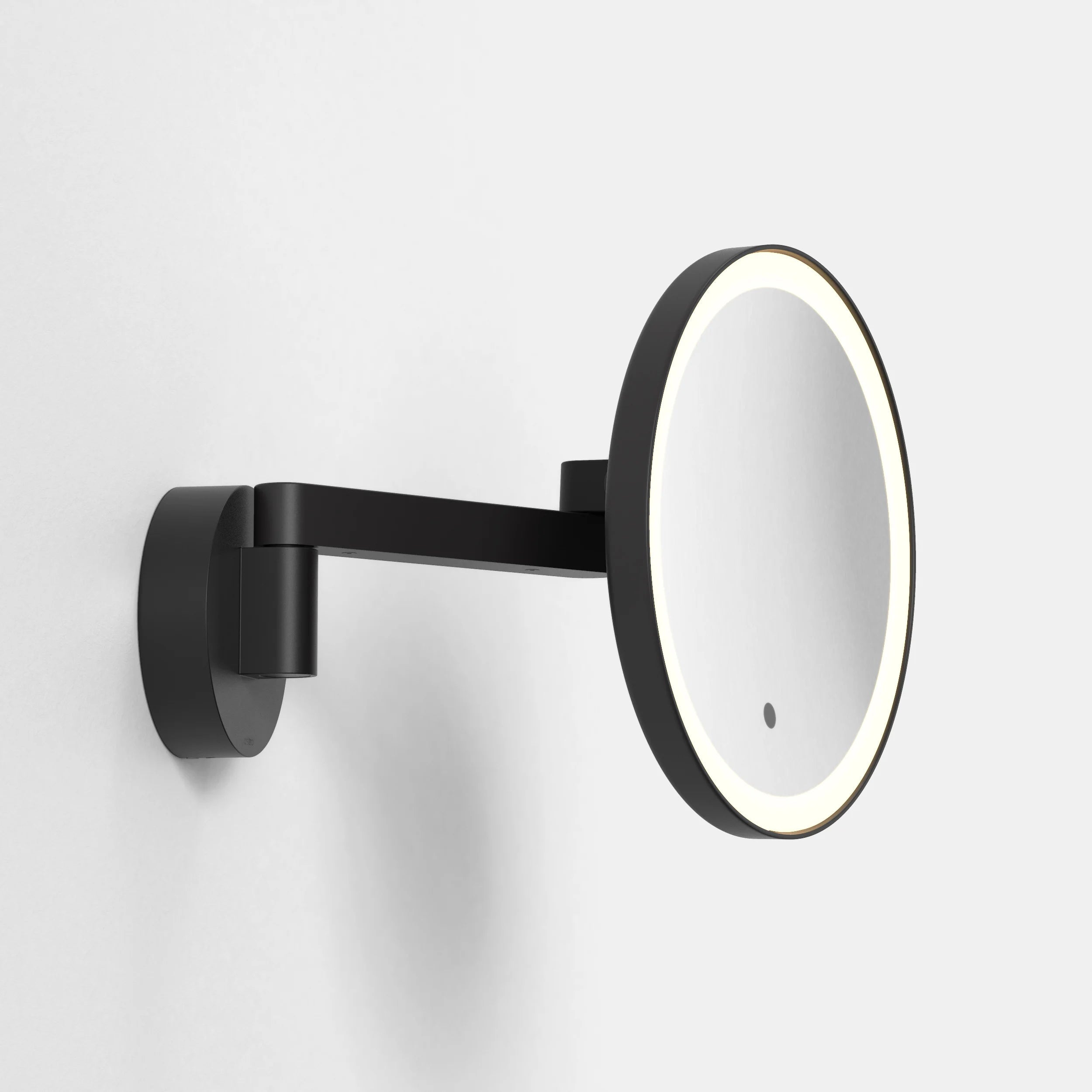 Nagoya Bathroom Mirror- Polished Chrome/ Black