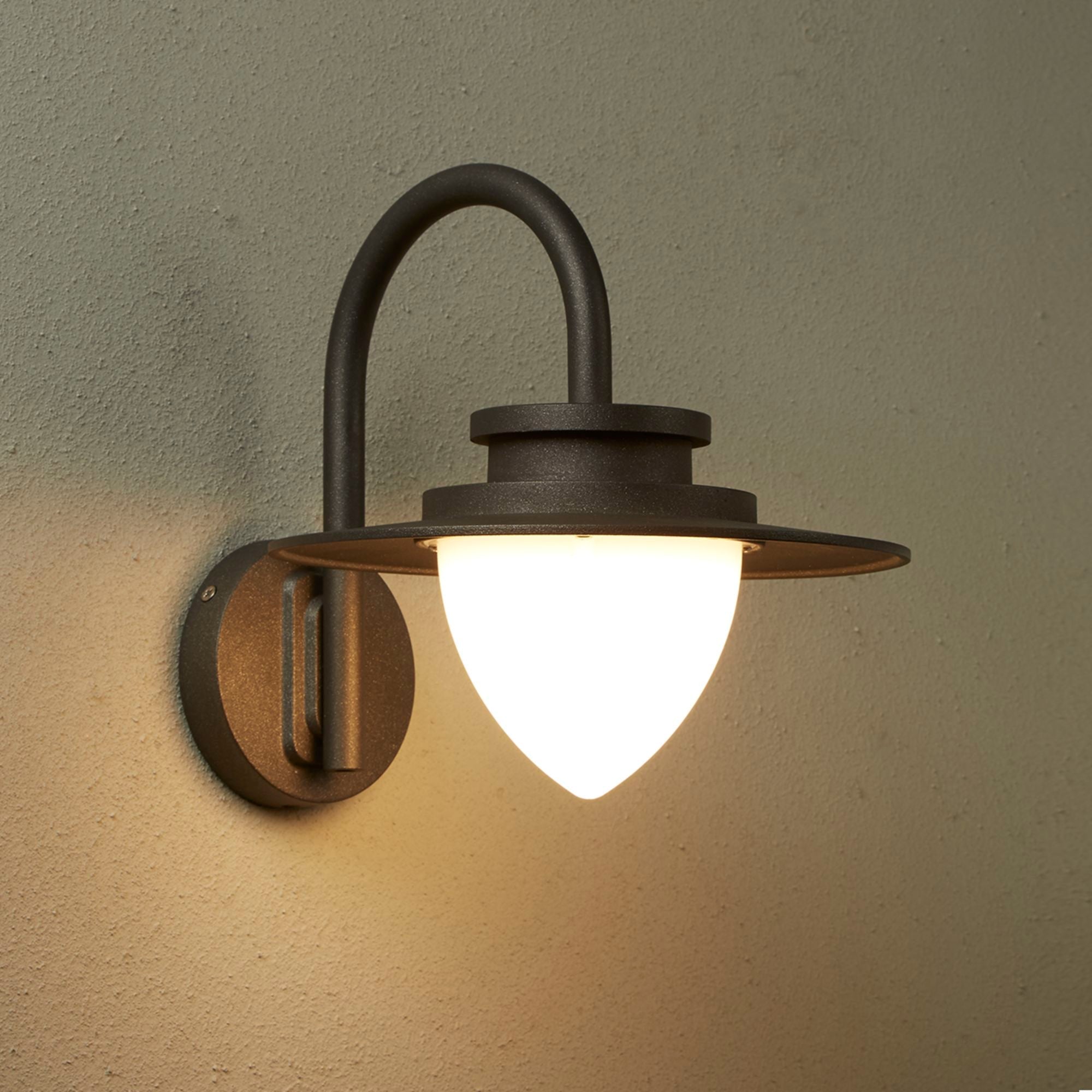 Texas 8W 3000K Wall Light - Graphite