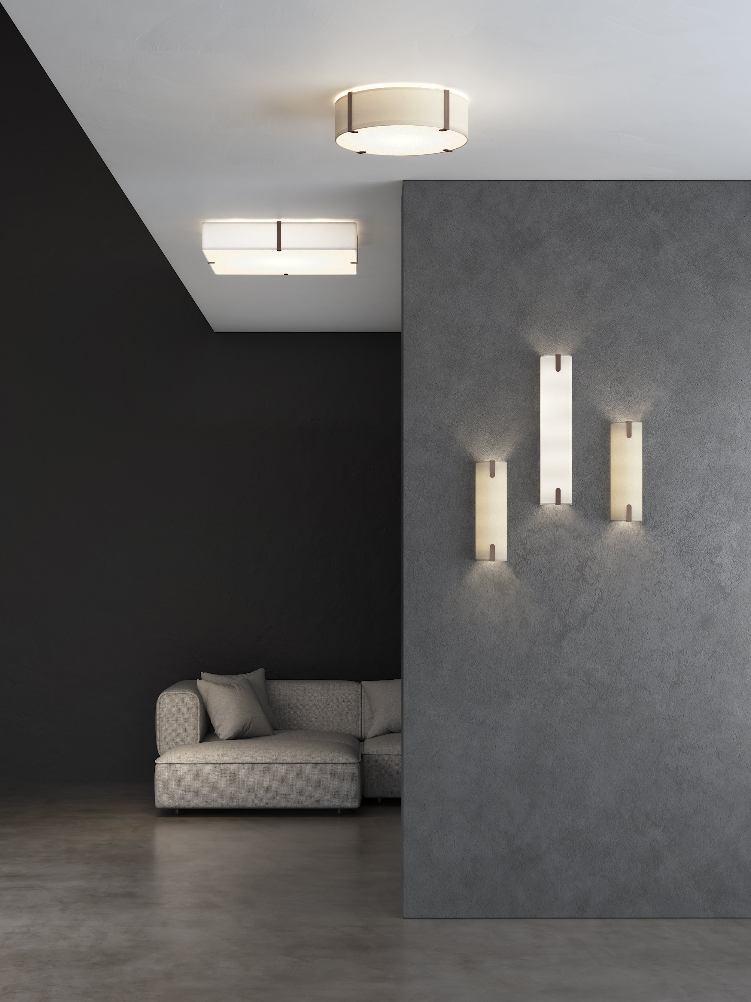 Elba 400/600 Wall Light- Various Finishes