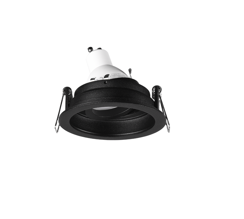 Kenai Recessed Ceiling Light- Black/ White Finishes