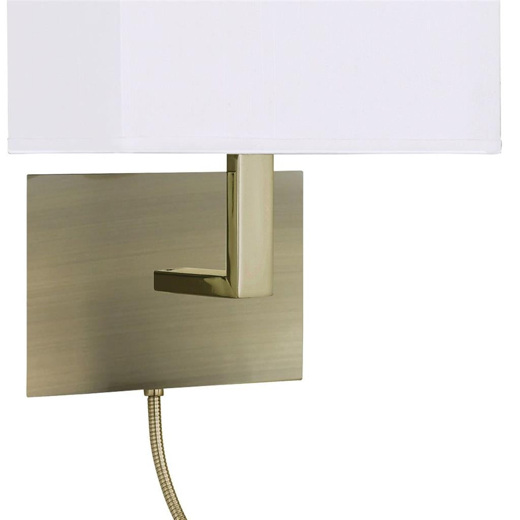 Hotel Dual Arm Wall Light In Various Finish E27