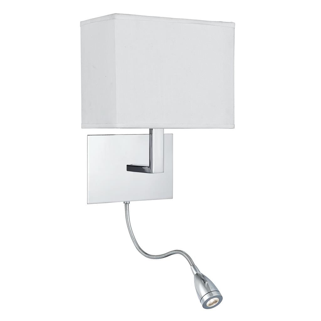 Hotel Dual Arm Wall Light In Various Finish E27