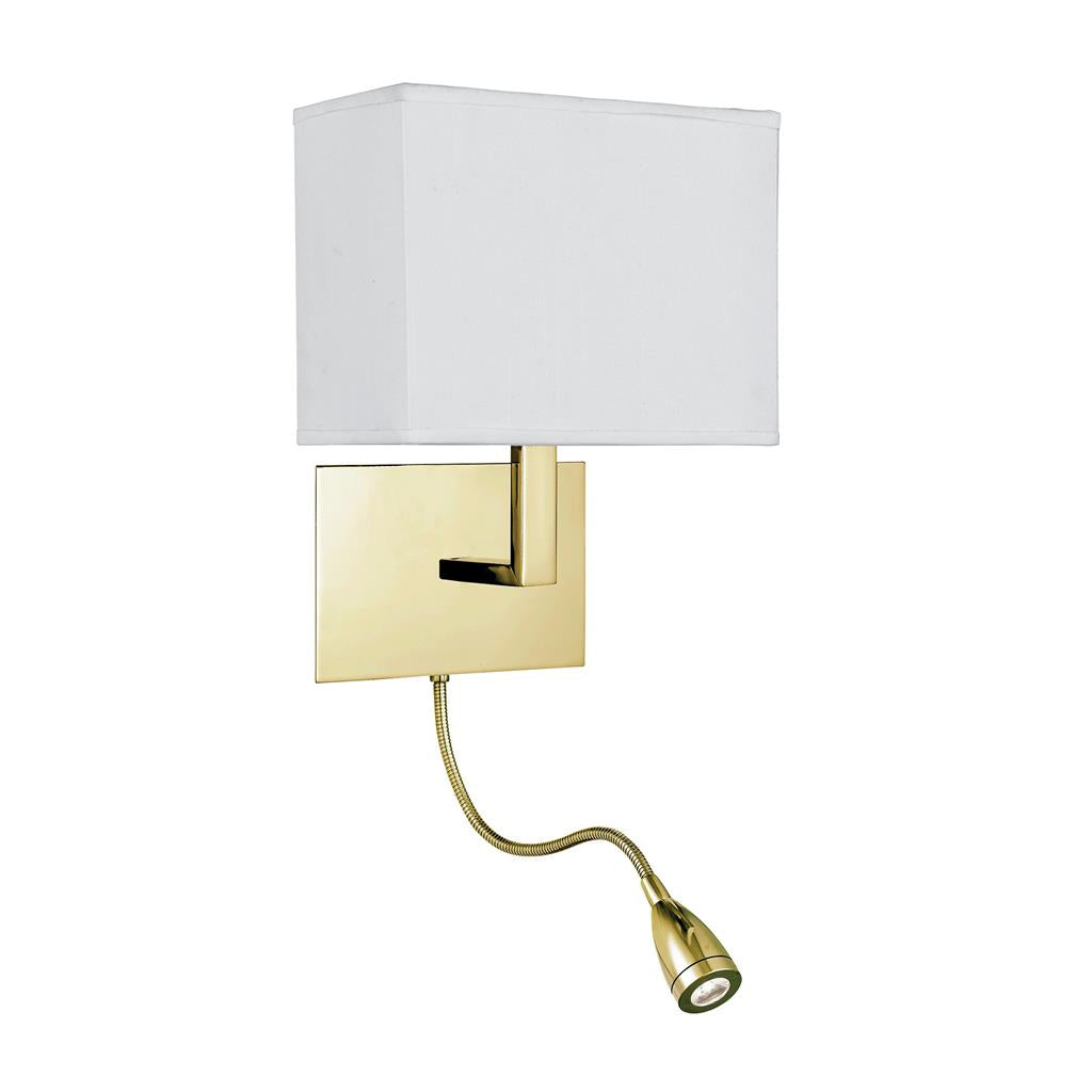 Hotel Dual Arm Wall Light In Various Finish E27