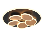 Mandala Ceiling Light- Black/ Grey/ White Finishes 5 Years LED Warranty