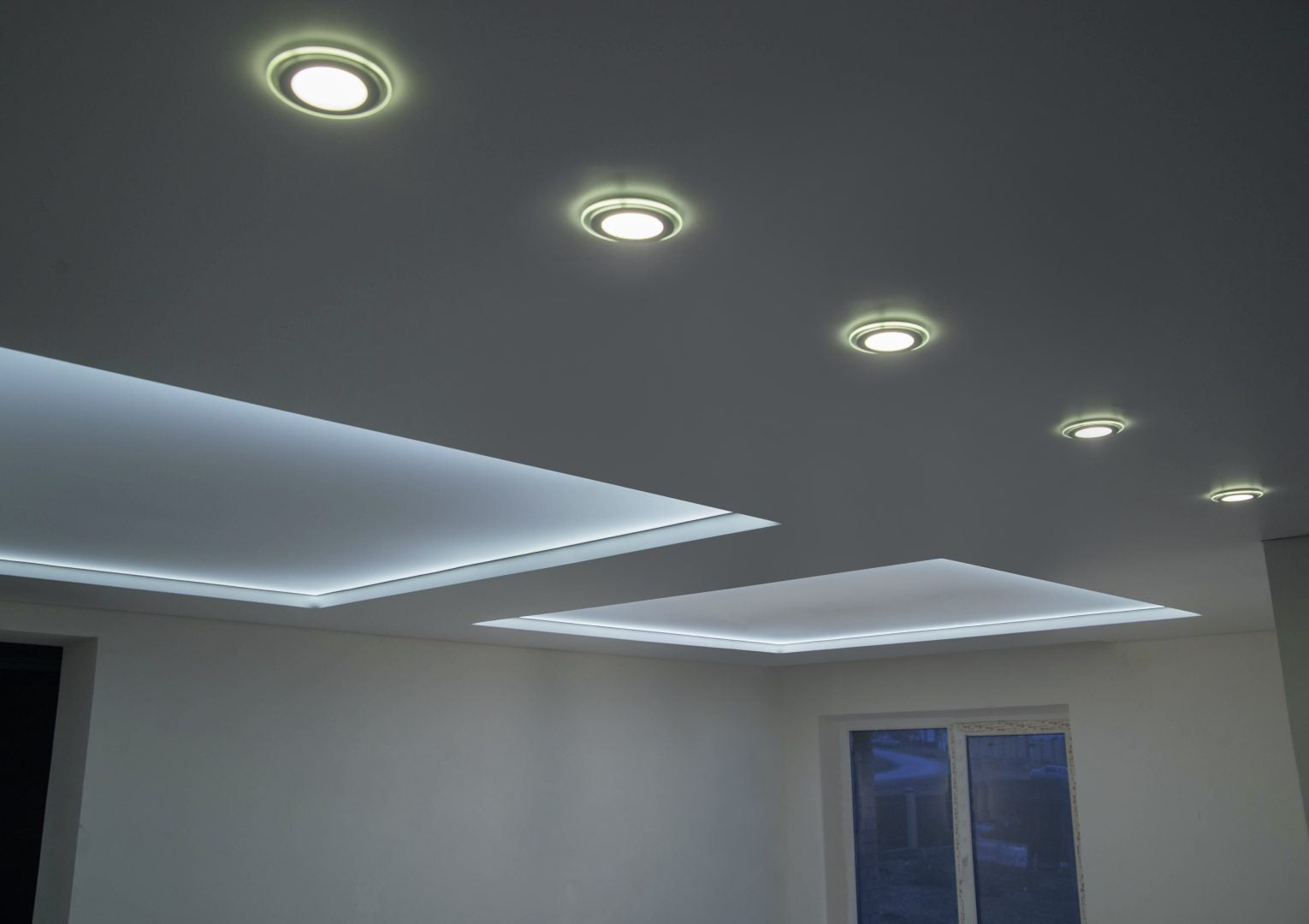 Argus Recessed Ceiling Light- Chrome/ Black/ White Finish