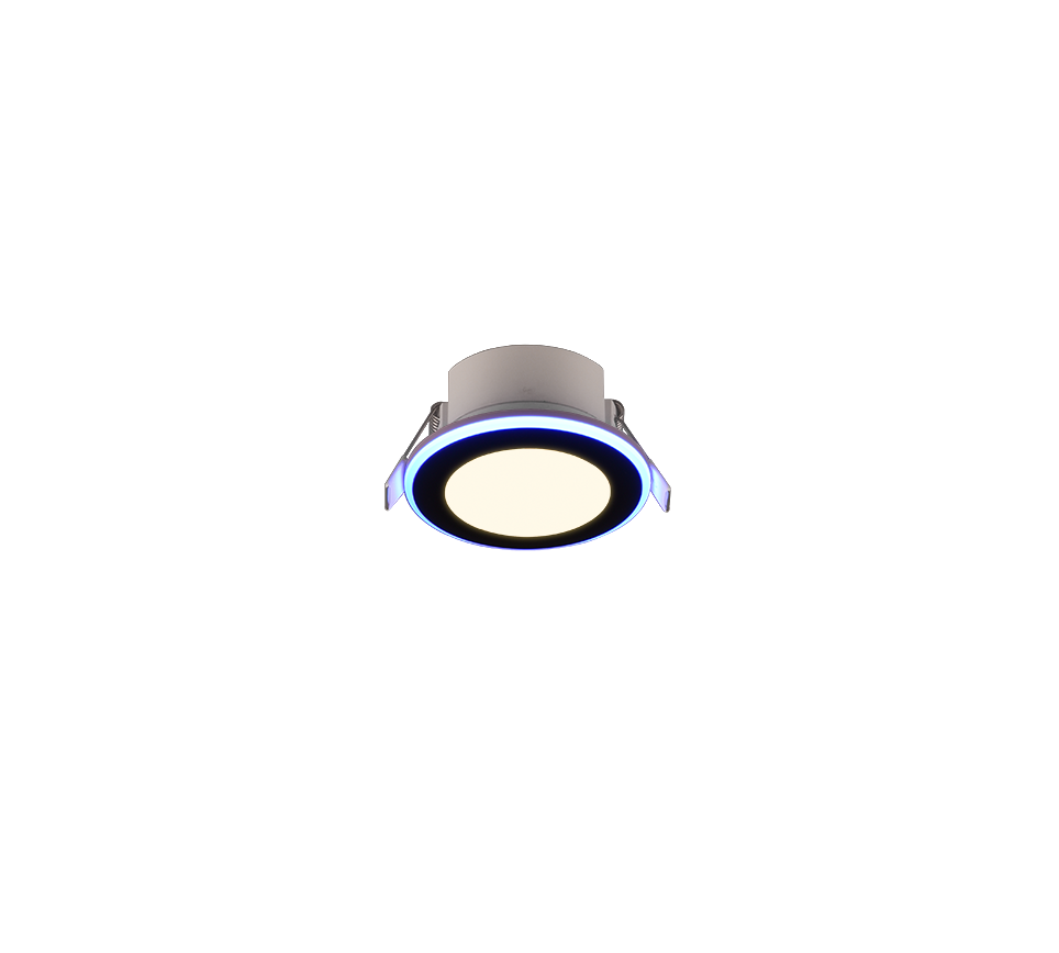Argus Recessed Ceiling Light- Chrome/ Black/ White Finish