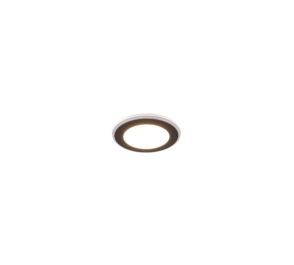 Argus Recessed Ceiling Light- Chrome/ Black/ White Finish