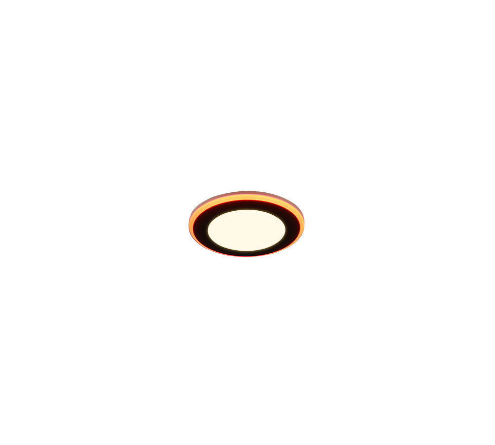 Argus Recessed Ceiling Light- Chrome/ Black/ White Finish