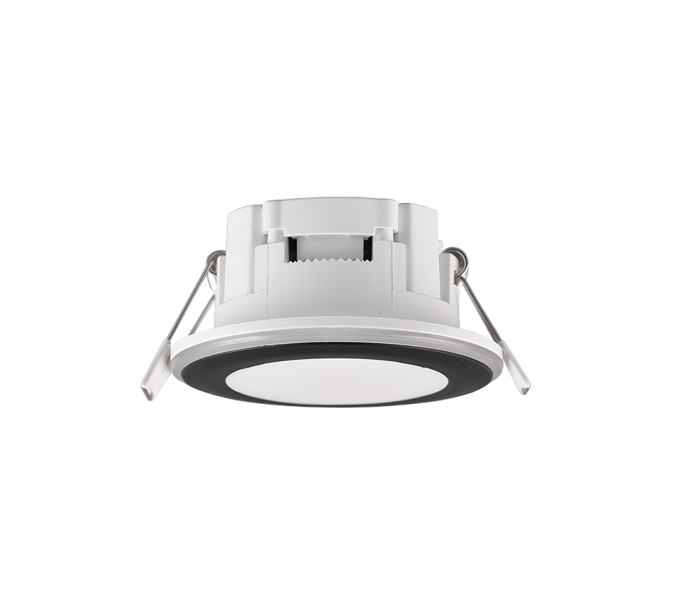 Argus Recessed Ceiling Light- Chrome/ Black/ White Finish