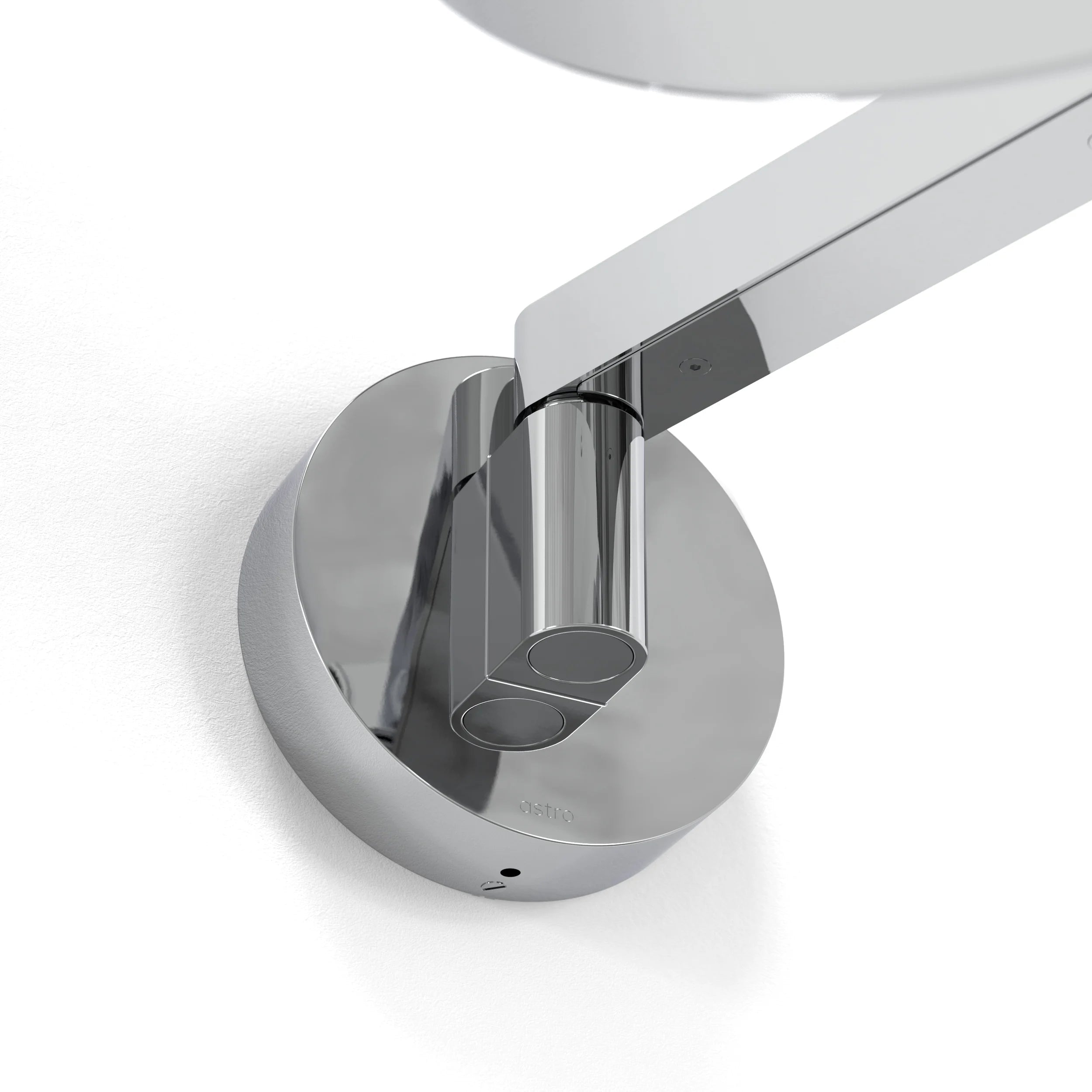 Nagoya Bathroom Mirror- Polished Chrome/ Black