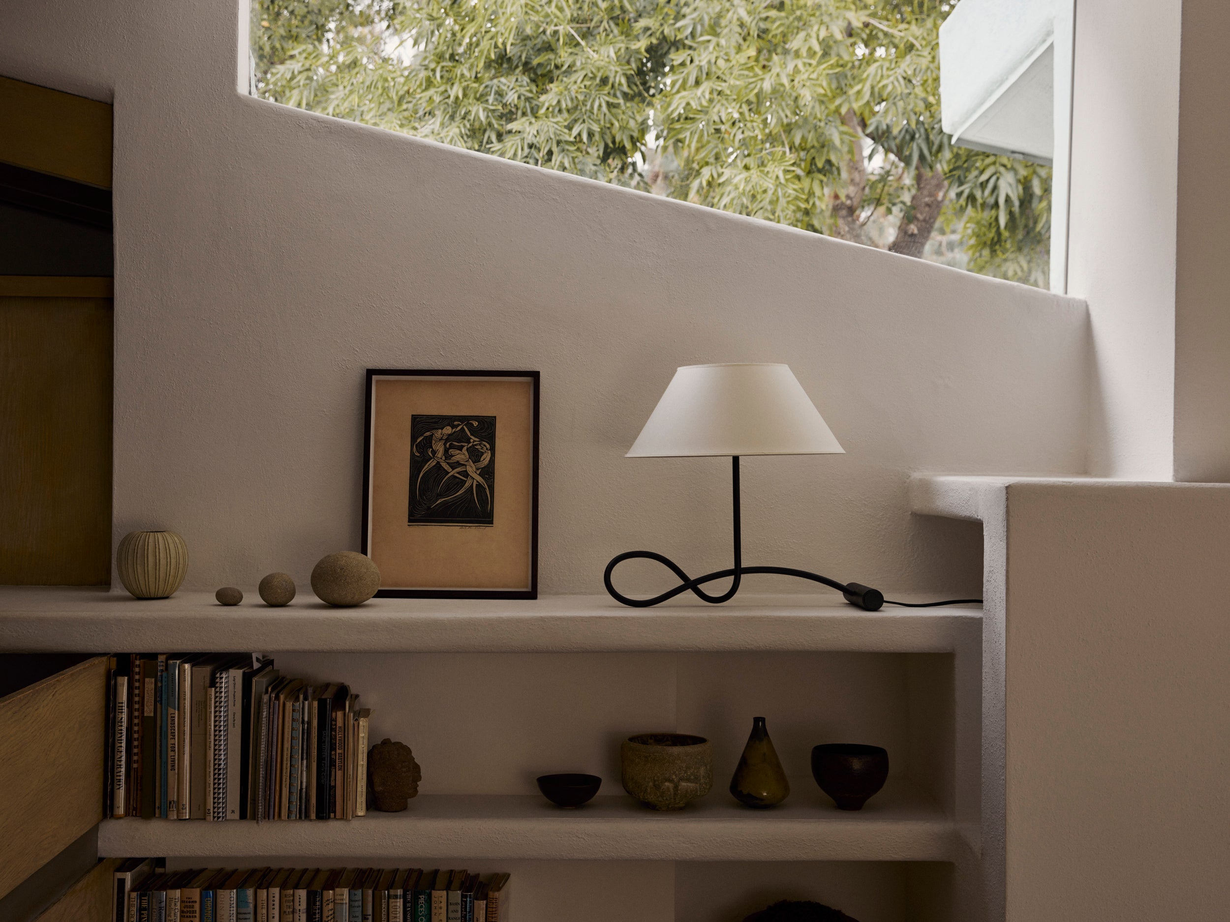 Alameda 1Lt Table Lamp - Forged Iron