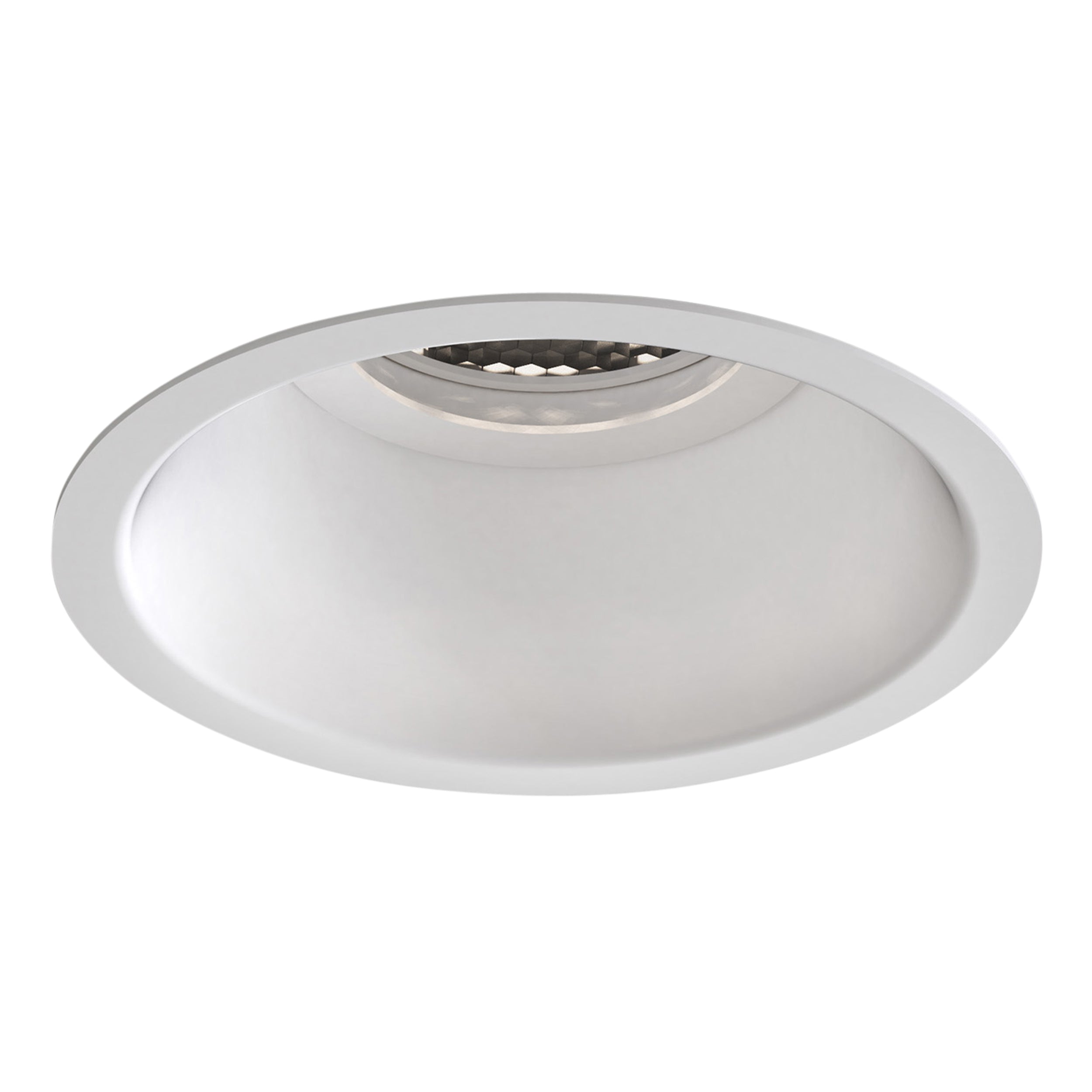 Minima Round/Square IP65 Bathroom Recessed Ceiling Light Various Types - Matt Black/Matt White Finish