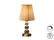 Mercury Small/Large  Table Lamp- Champagne Finish