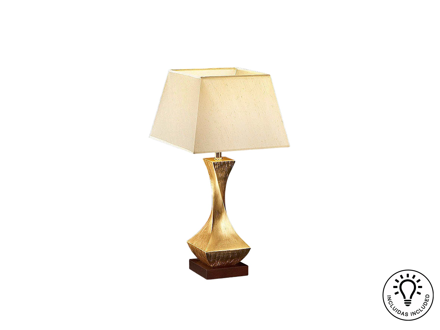 Deco Small Table Lamp- Gold