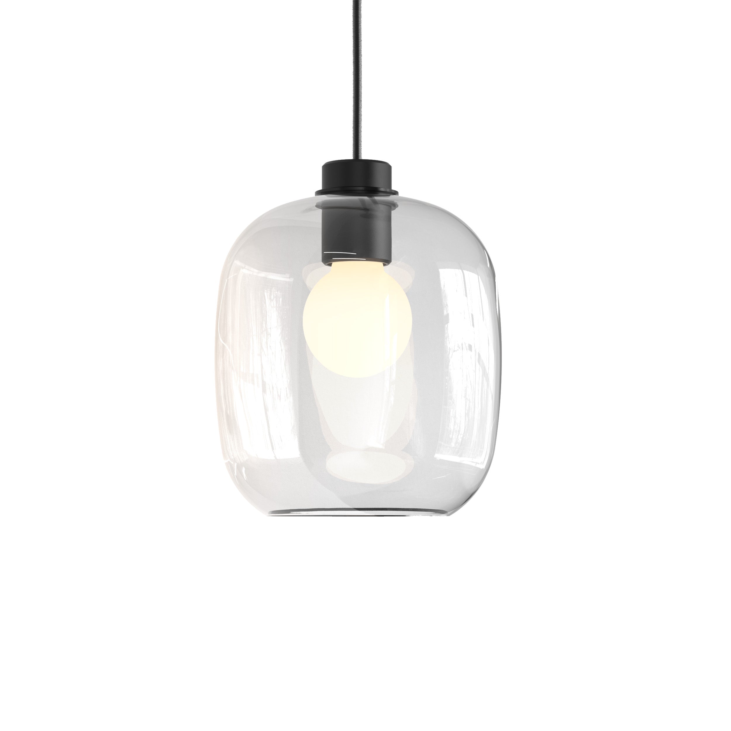 Curve Glass 220/285 Glass Shade