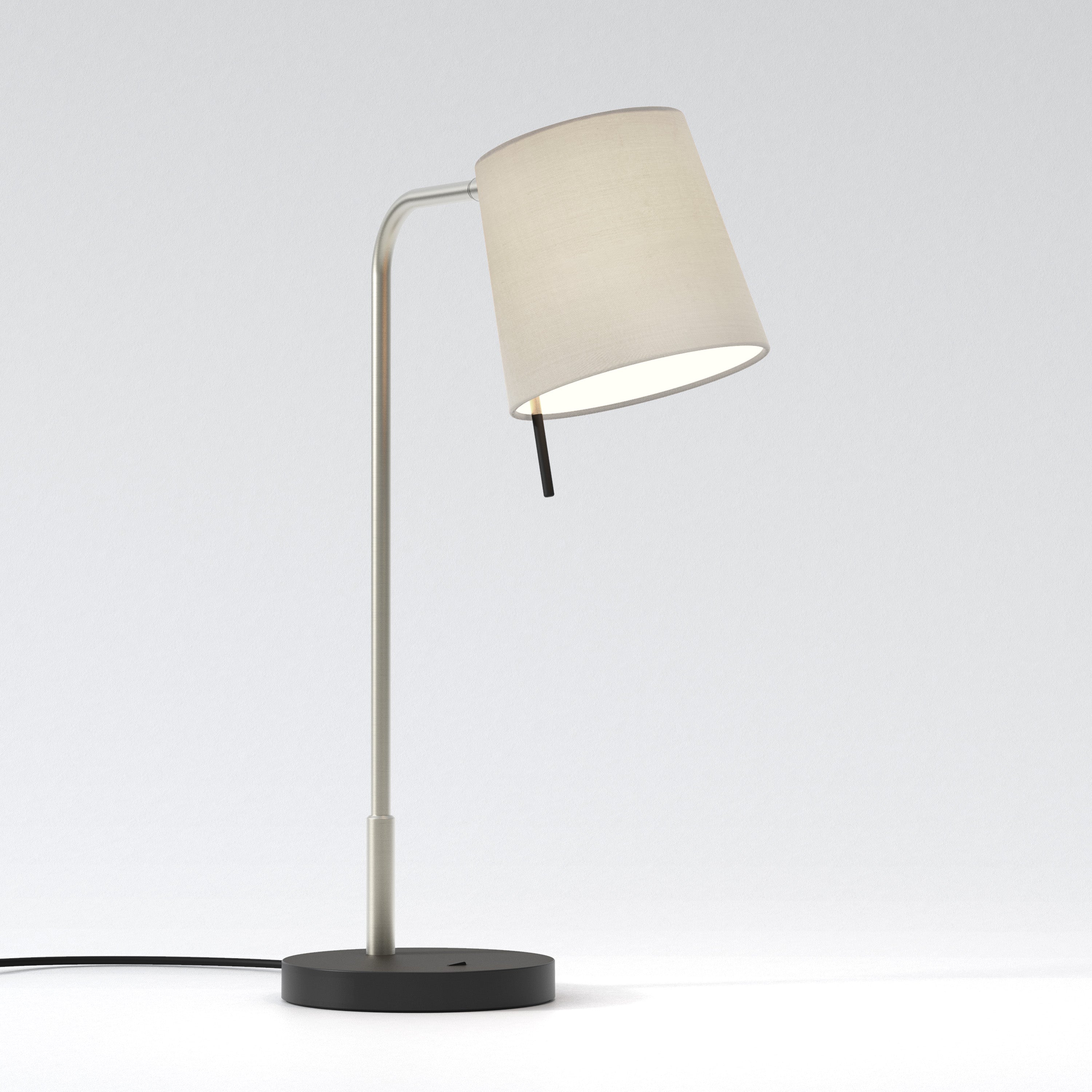 Mitsu Table Lamp- Matt Nickel/ Bronze