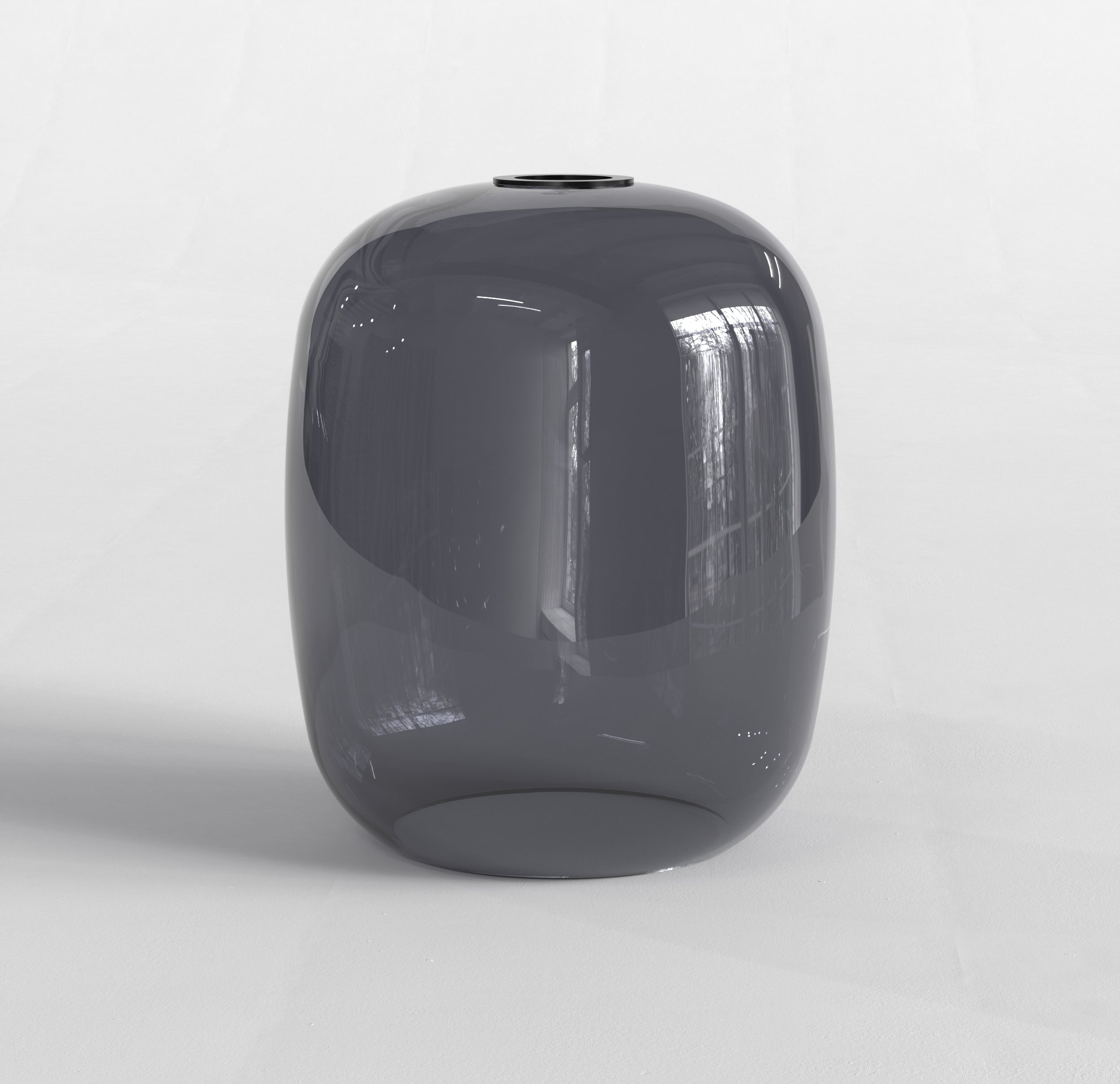 Curve Glass 220/285 Glass Shade