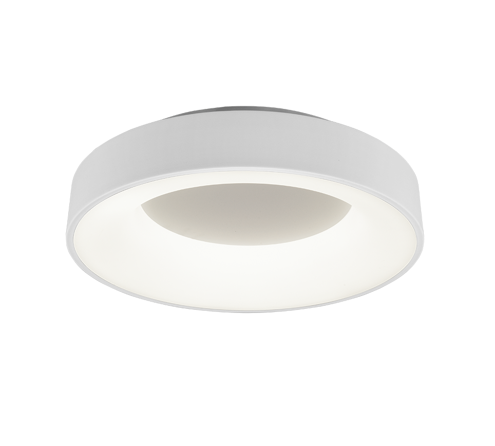 Girona 27/48W LED Flush Light - Black/White