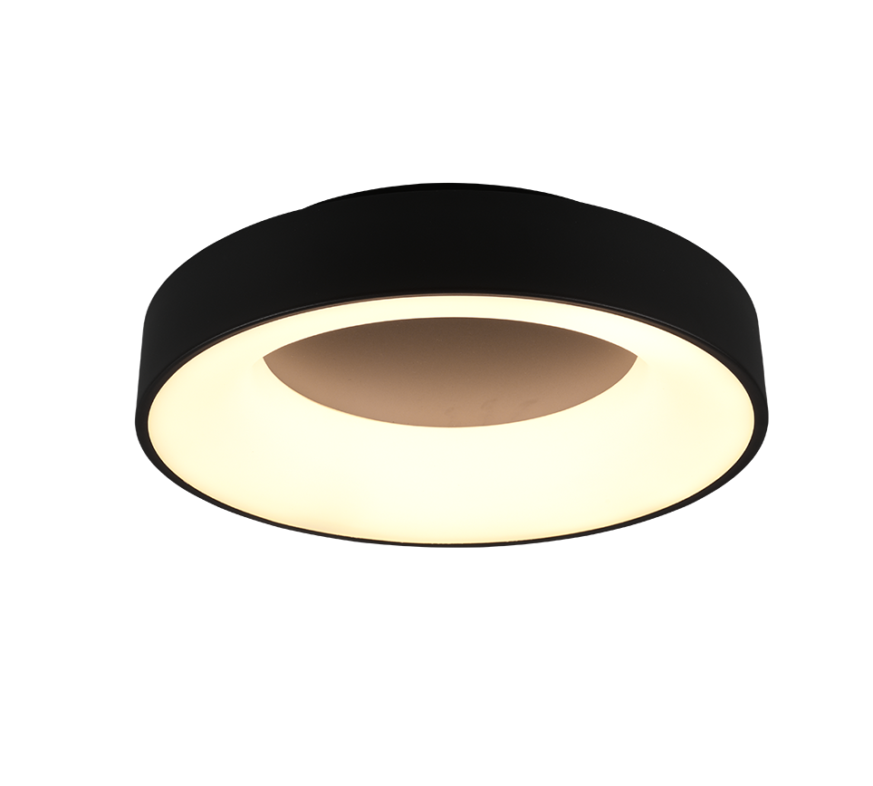 Girona 27/48W LED Flush Light - Black/White