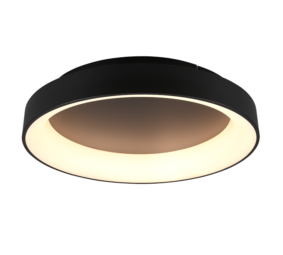 Girona 27/48W LED Flush Light - Black/White