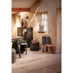 Cedro Brown Stool- 50x31x37 cm