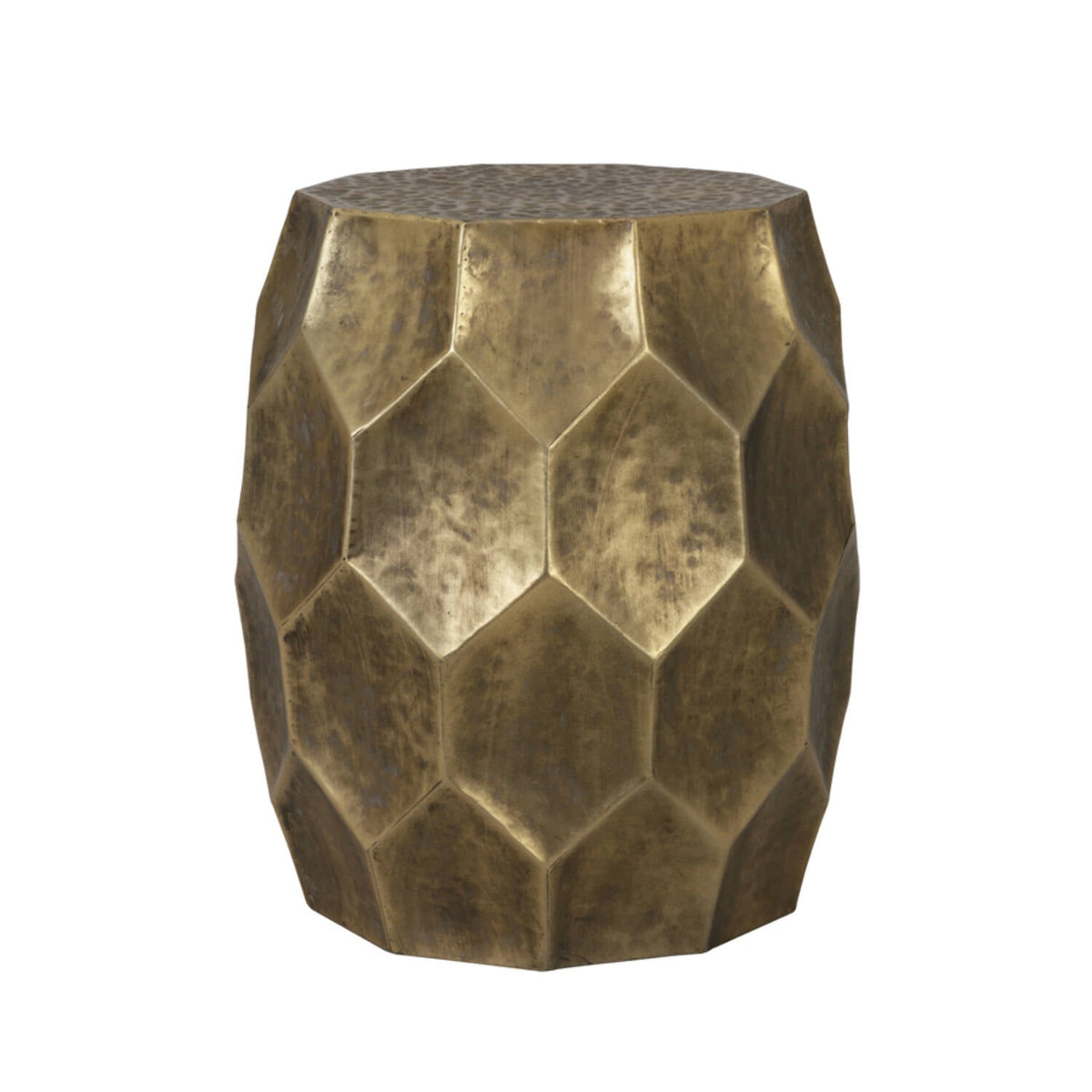Kalan Side table Antique Silver/Gold - Finish