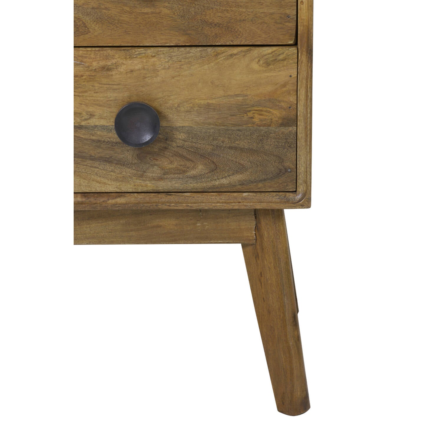 Espita Small Cabinet - Oil Brown Wood Finish
