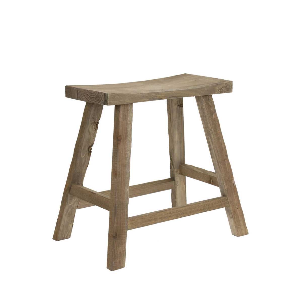 Sanza Stool Wood Natural