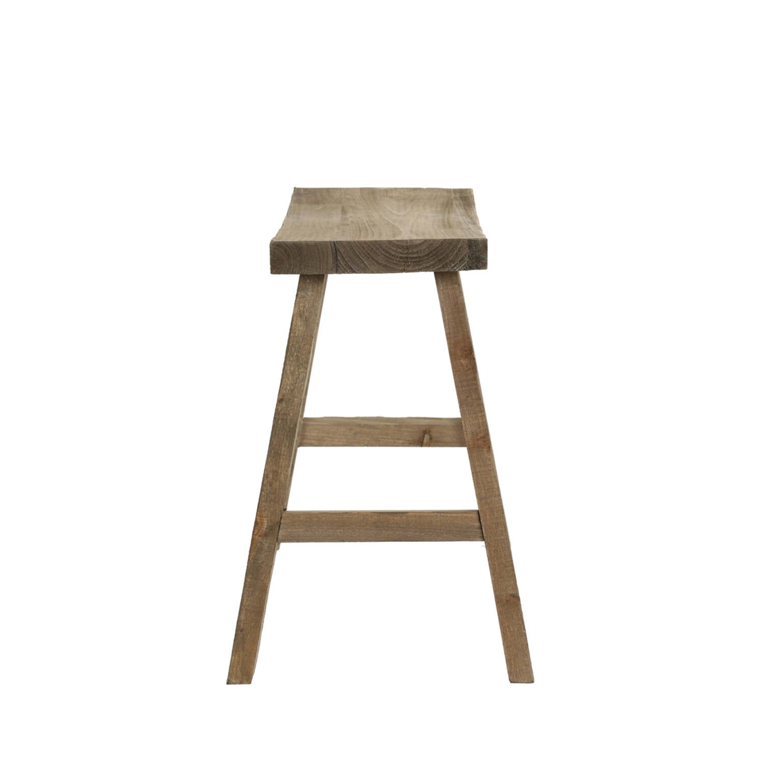 Sanza Stool Wood Natural