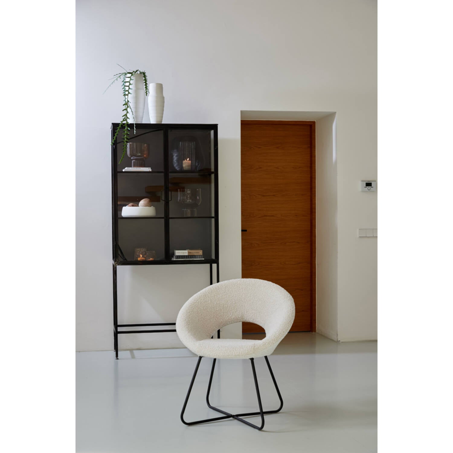 Antony Chair - Bouclé Cream Finish