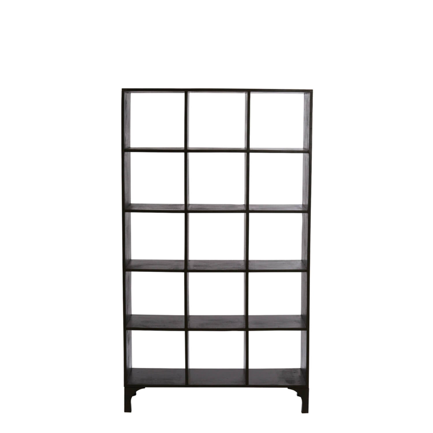Rayna Cabinet/Book Case wood black