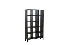 Rayna Cabinet/Book Case wood black