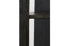 Rayna Cabinet/Book Case wood black