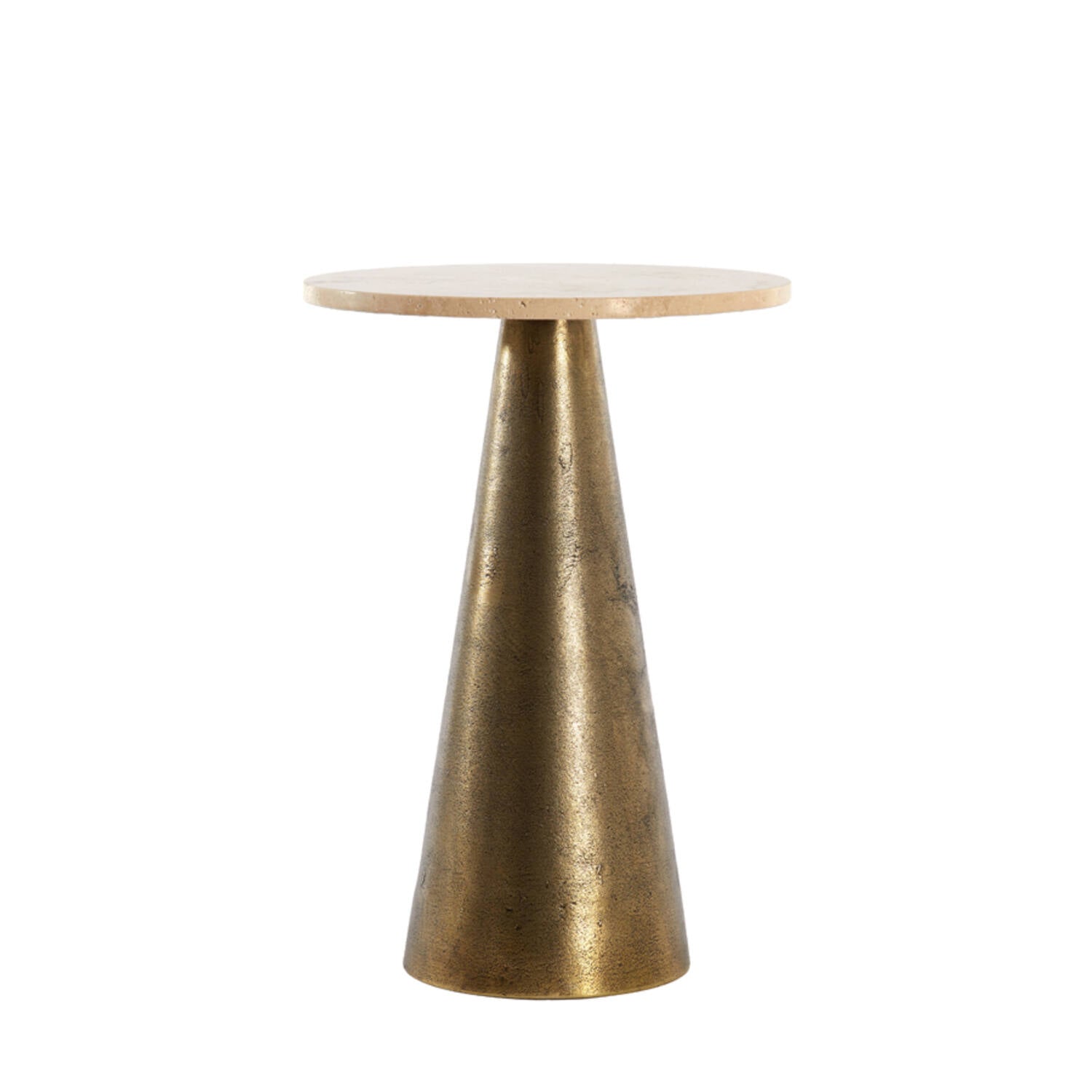 Side Table Ynez Travertine Medium/Large
