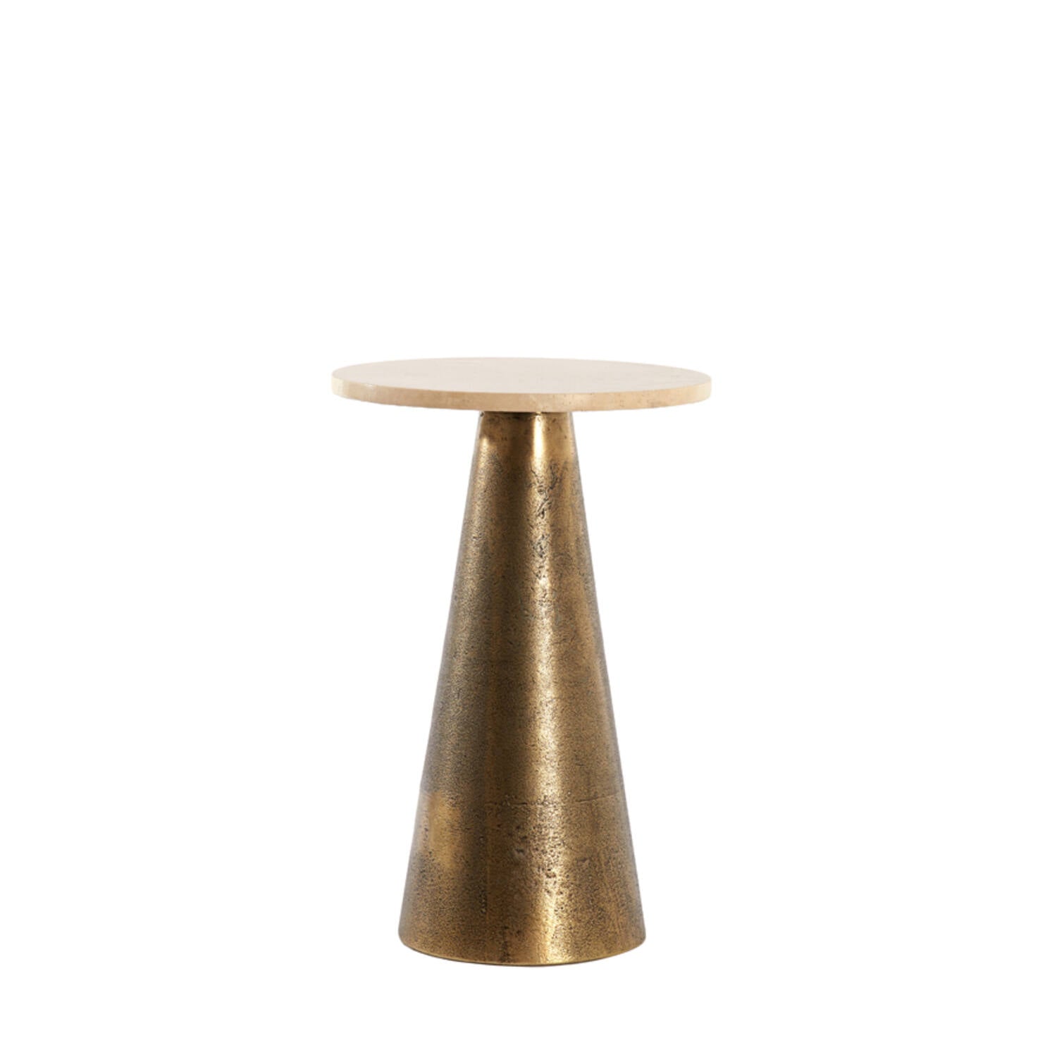 Side Table Ynez Travertine Medium/Large