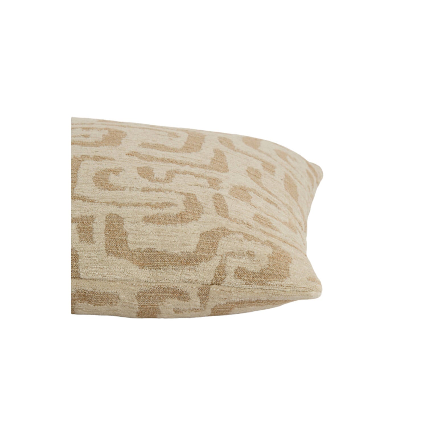 Alzey Cushion 45x45 cm-  Beige+sand feather filled