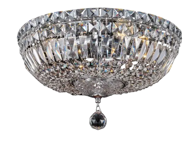 Dundalk 4Lt Crystal Flush Fitting - Chrome