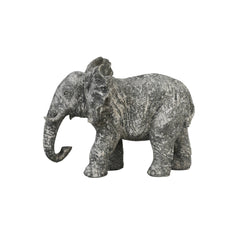 Old Elephant Concrete Ornament