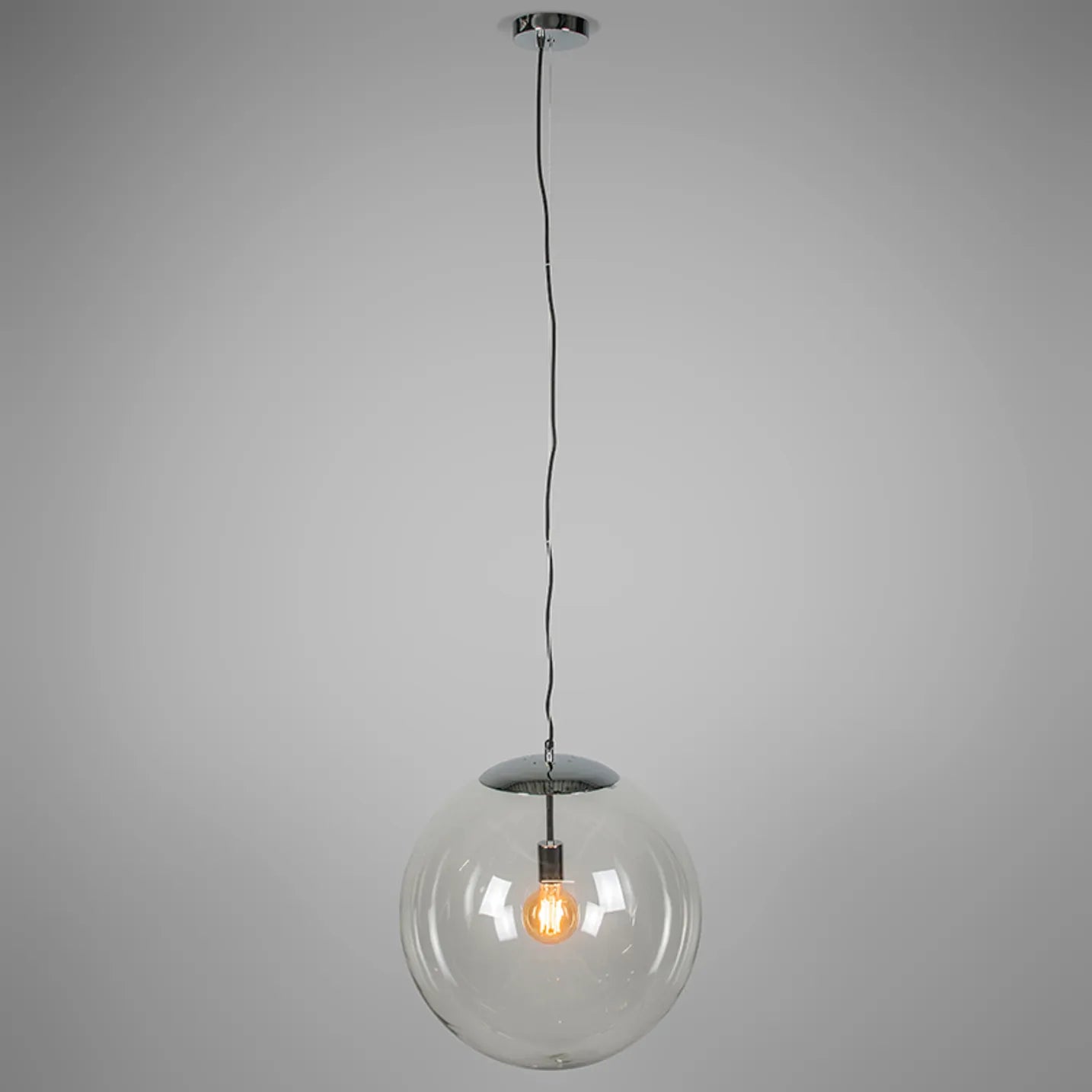 Scandinavian Ball 50 Pendant - Chrome 91806