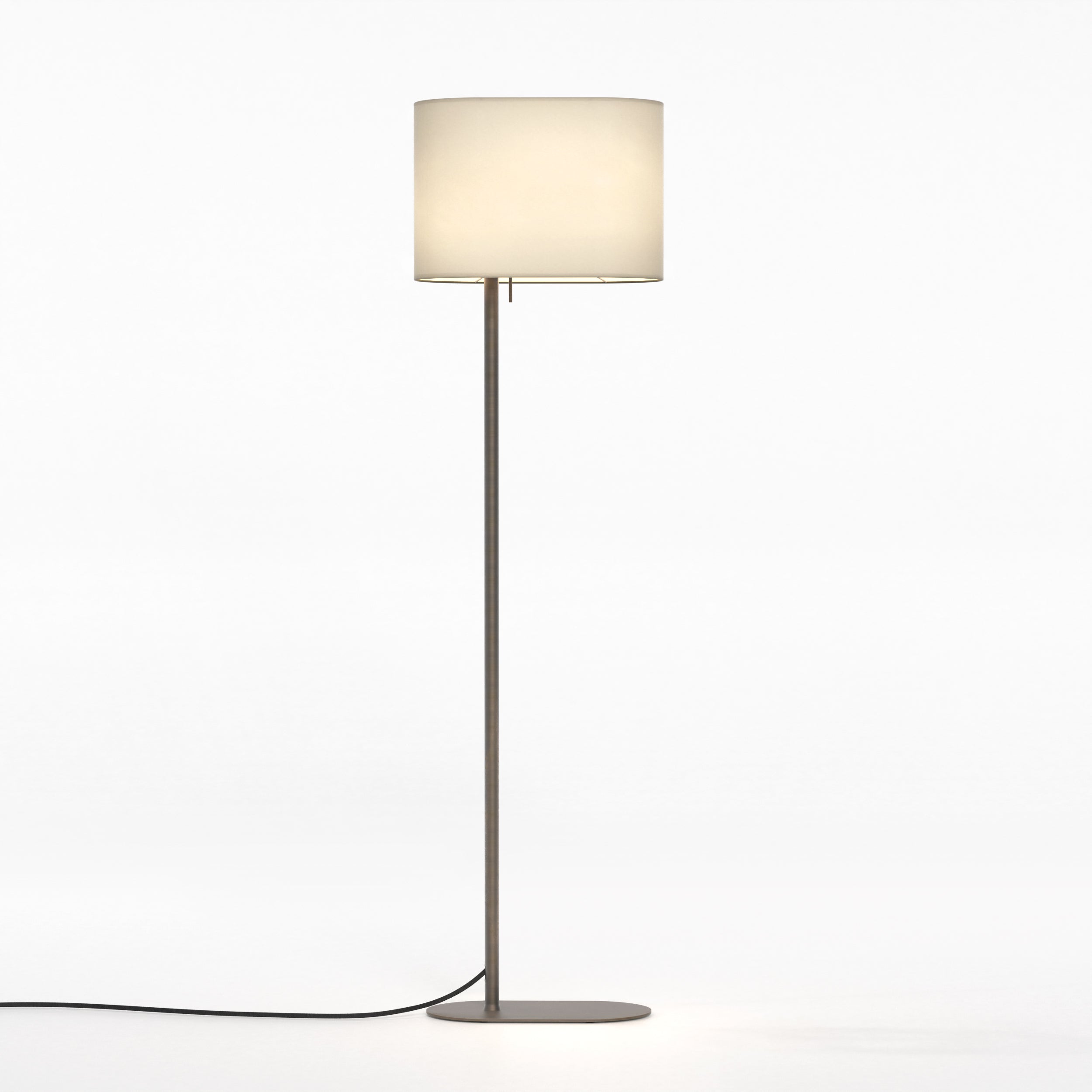 Venn Floor Lamp- Bronze/ Matt Nickel