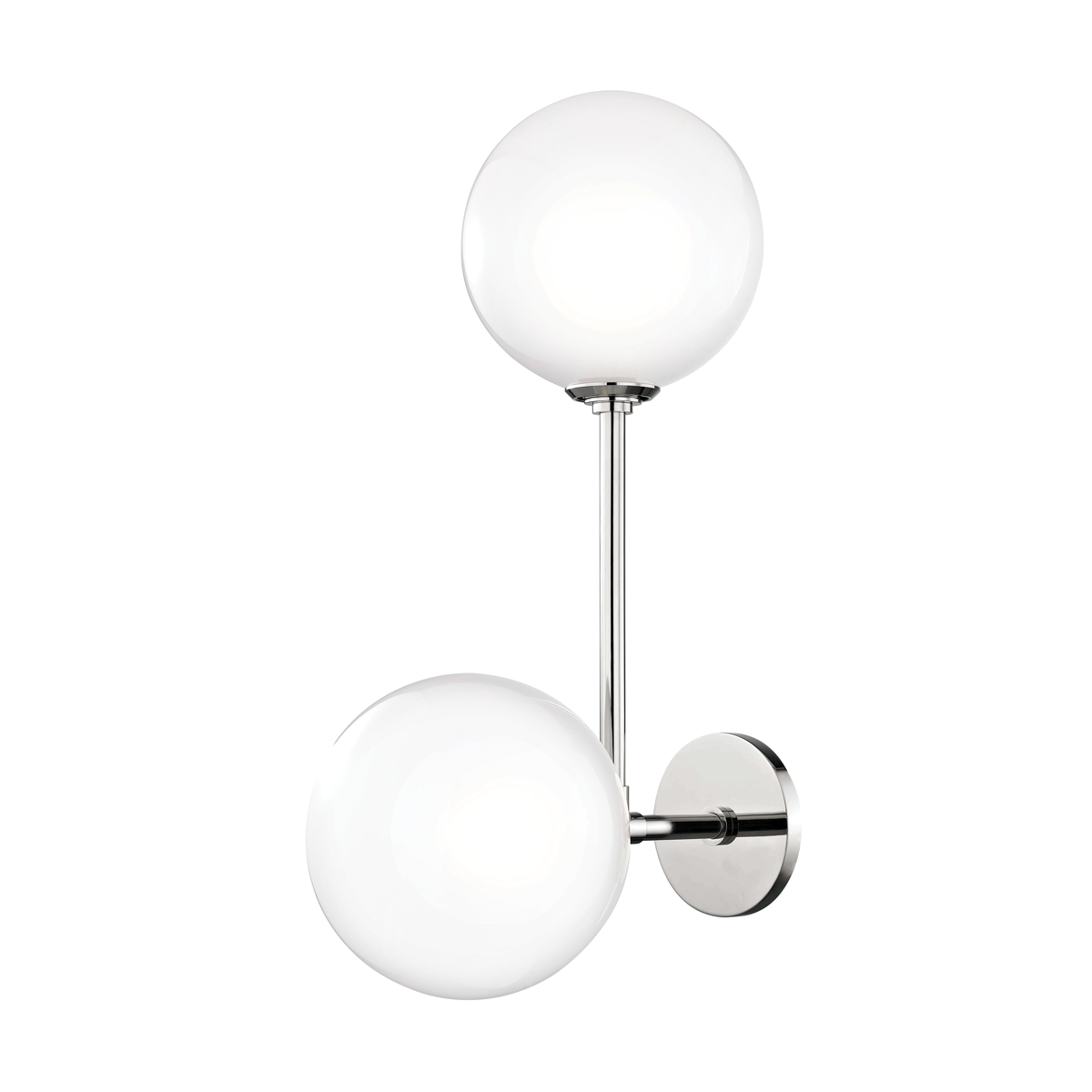 Ashleigh 1Lt Wall Sconce - Polished Nickel