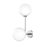 Ashleigh 1Lt Wall Sconce - Polished Nickel