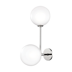 Ashleigh 1Lt Wall Sconce - Polished Nickel