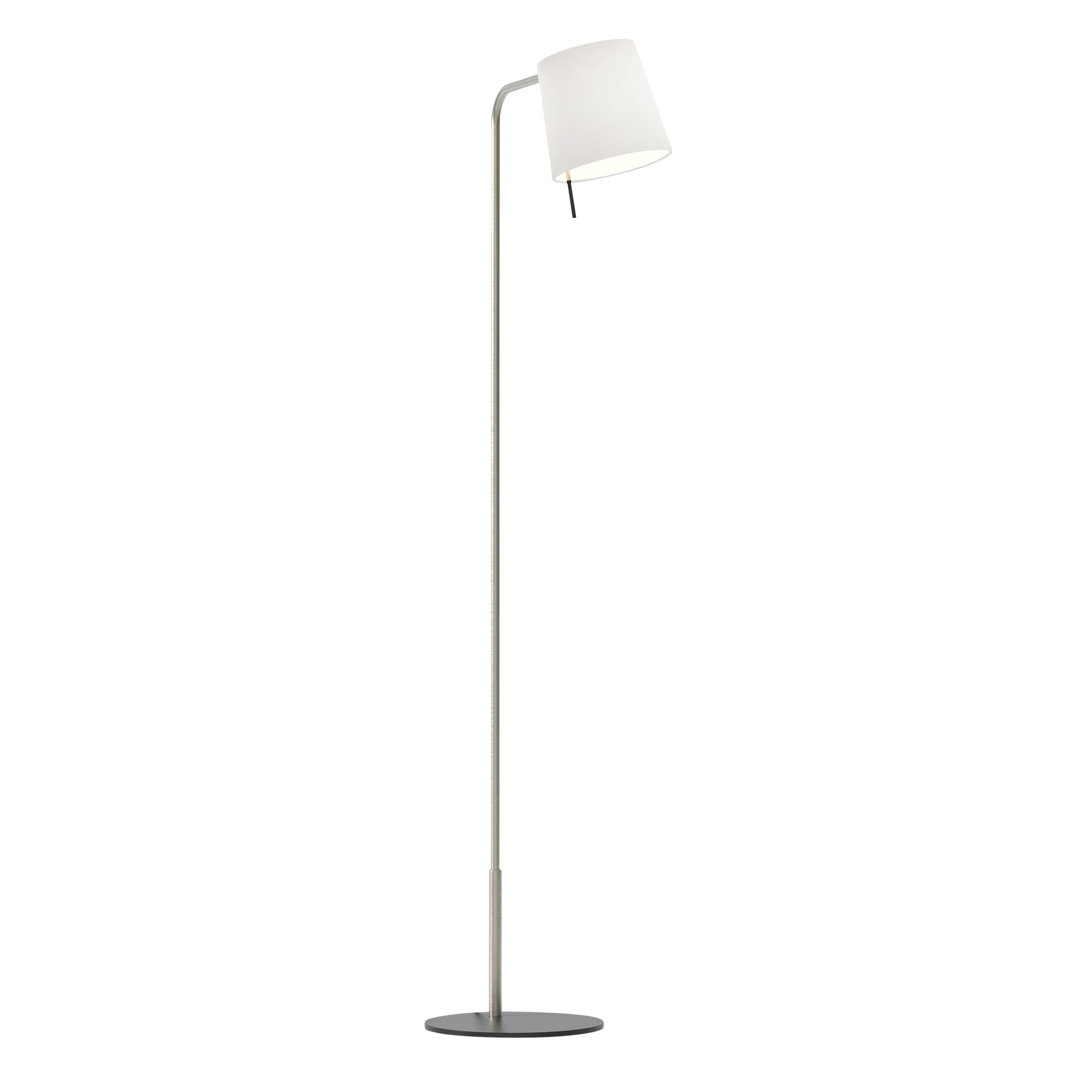 Mitsu Floor Lamp- Matt Nickel/ Bronze