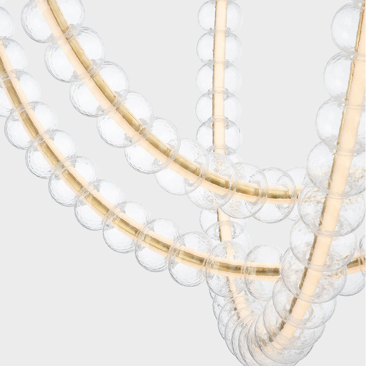 Celeste LED Fitting - Vintage Brass