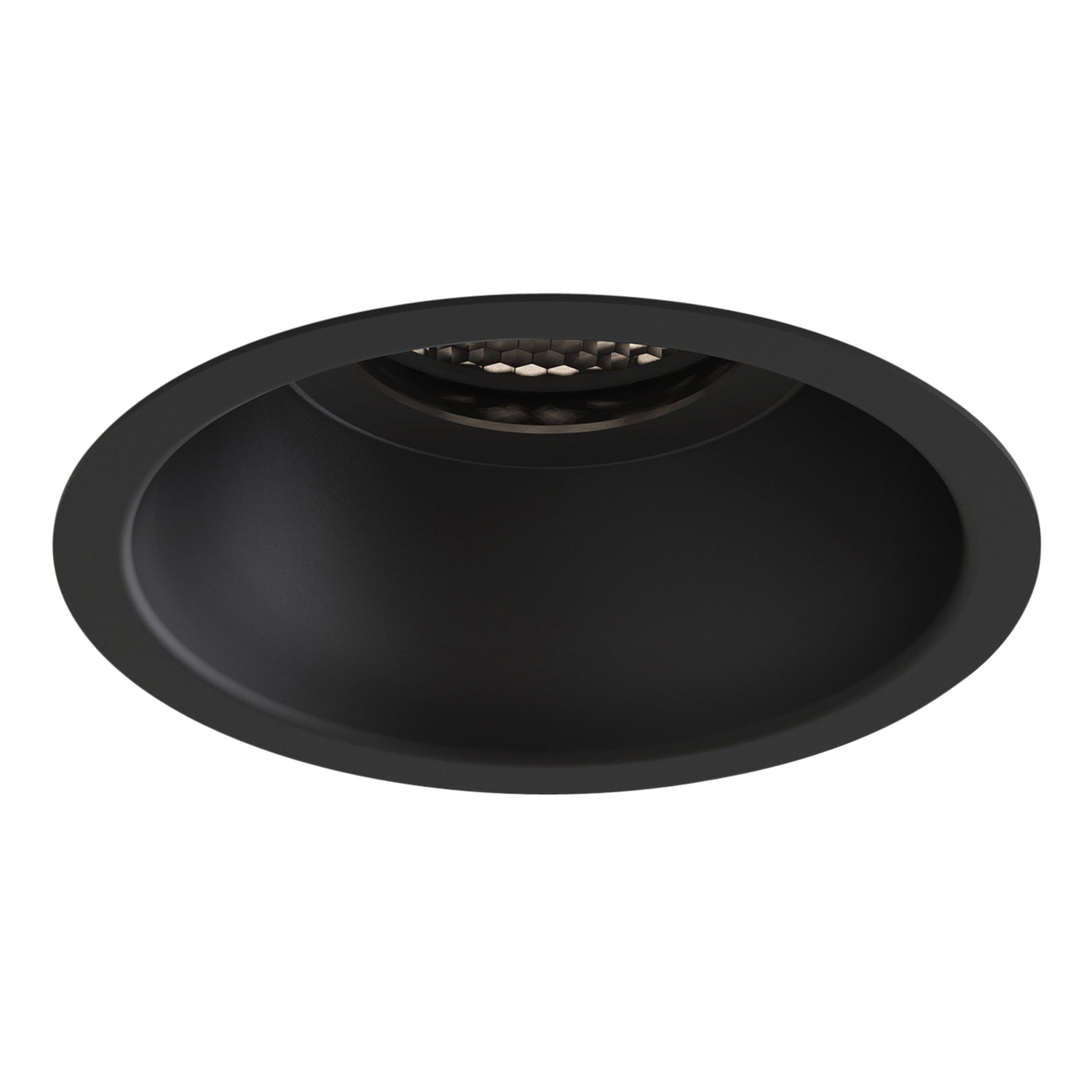 Minima Round/Square IP65 Bathroom Recessed Ceiling Light Various Types - Matt Black/Matt White Finish