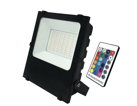 RGB & White 50W LED Floodlight