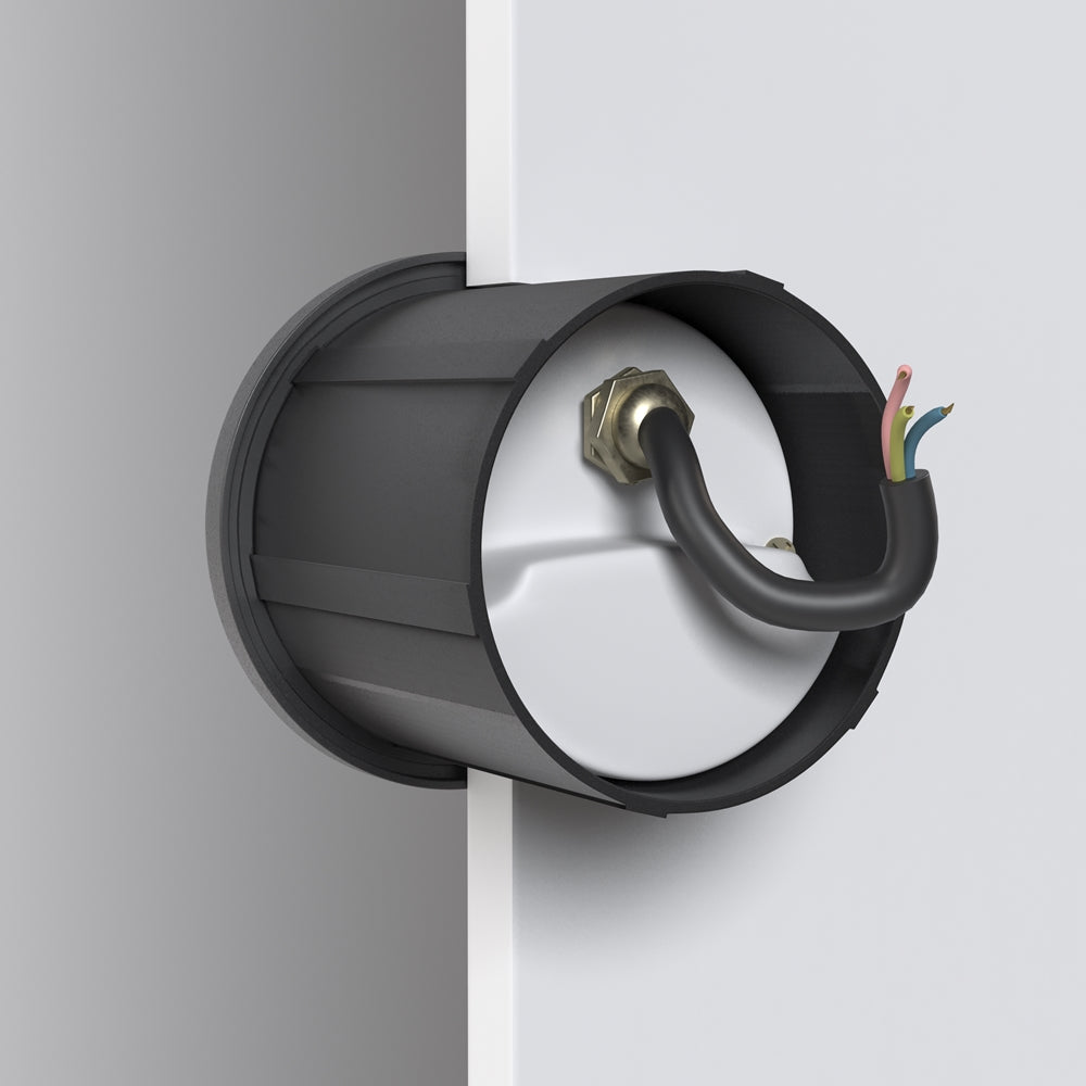 Lighting for stairs Lock Black & White - Finish
